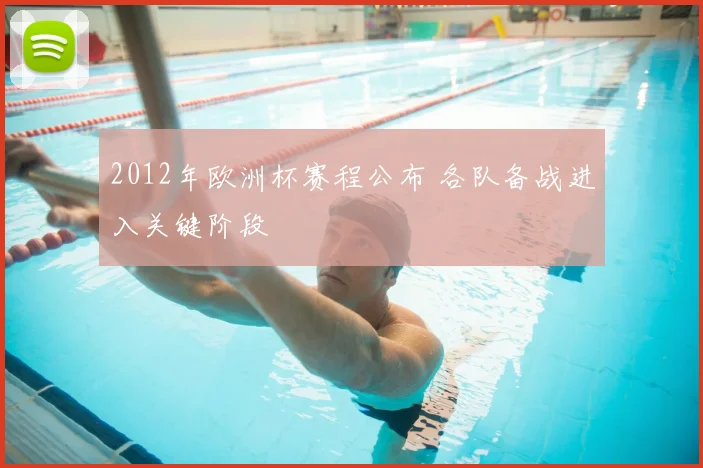 2012年欧洲杯赛程公布 各队备战进入关键阶段